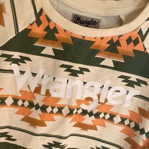 Wrangler Aztec Crew Neck Sweatshirt